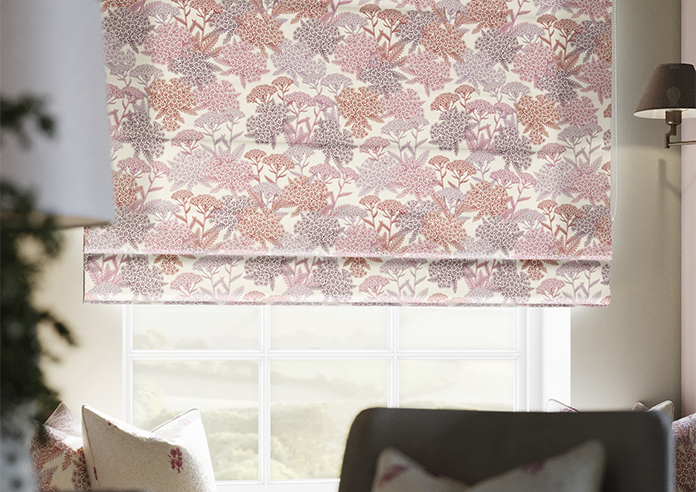 Yarrow, Cosmos - Roman Blind - Image 5